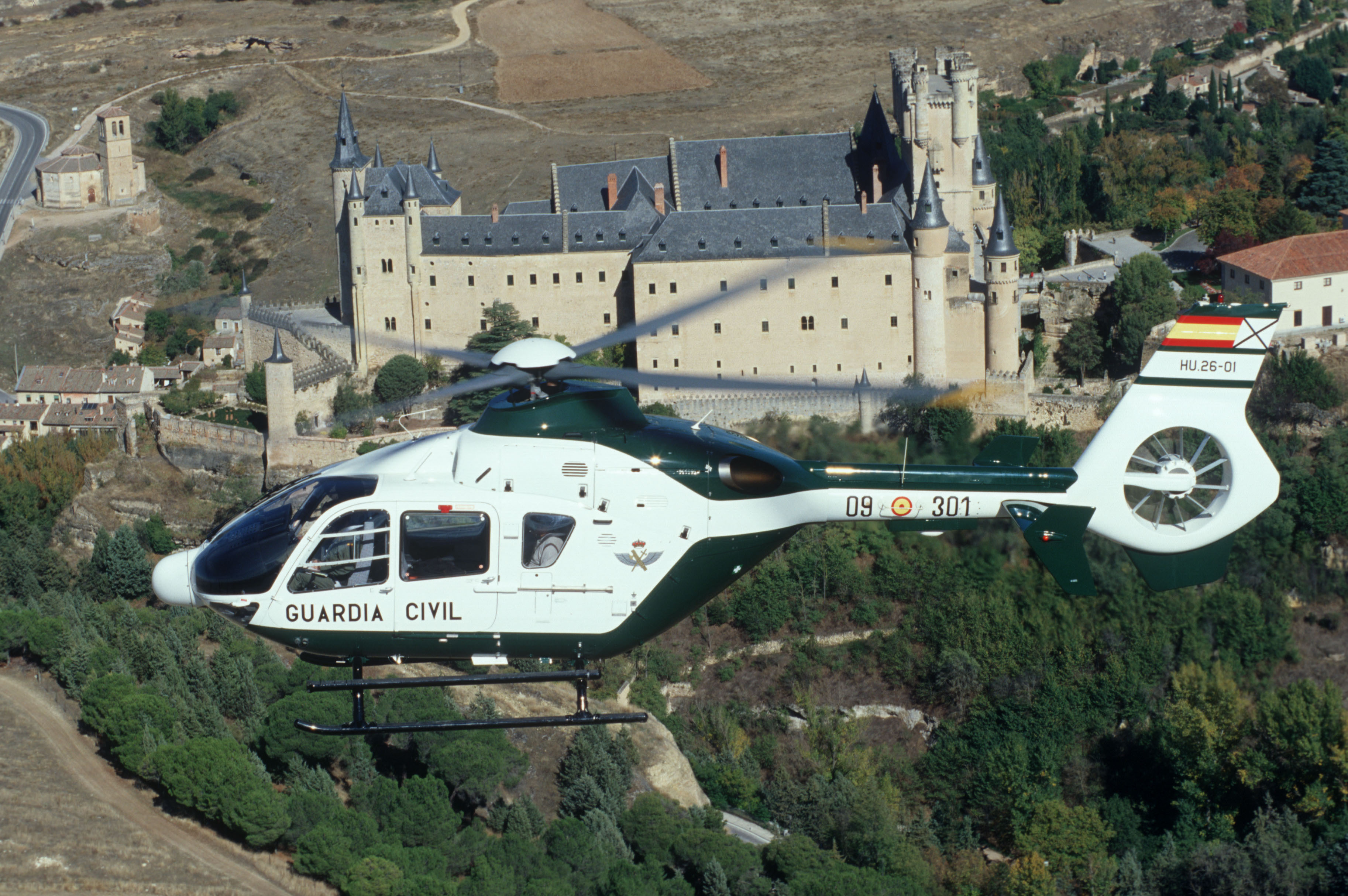 Eurocopter And Spanish Ministry Of The Interior Sign
